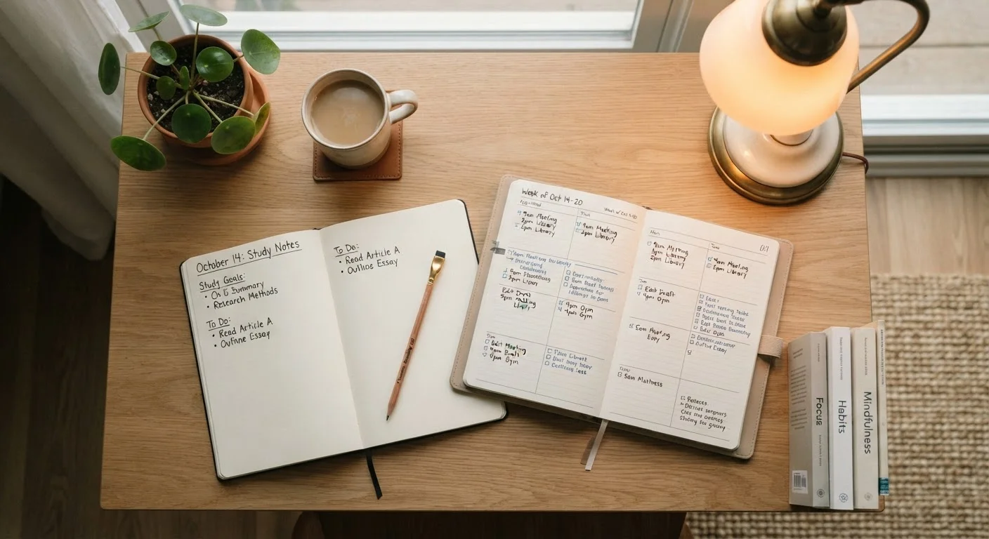Building a Study Routine That Actually Sticks