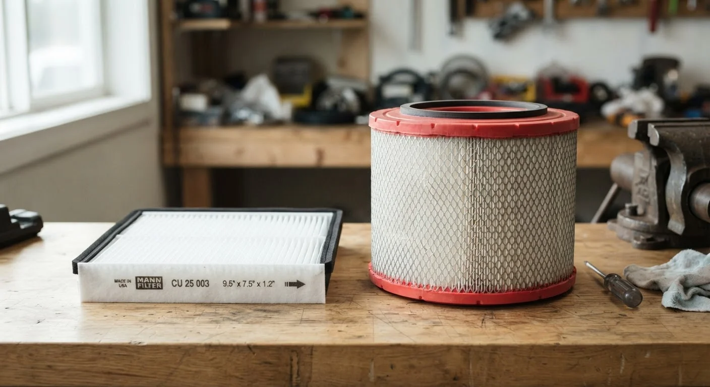 Cabin Air Filter vs. Engine Air Filter: Two Very Different Jobs