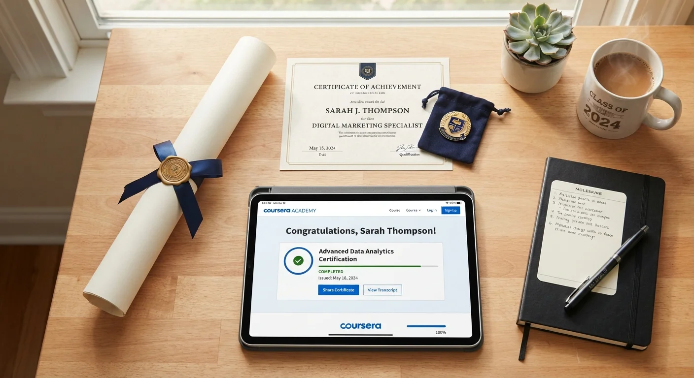 Certificates, Credentials, and Degrees: Sorting Out Online Qualifications
