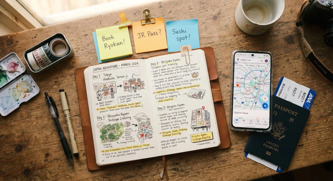 Digital Tools vs. Paper Planning: How Different Travelers Organize Their Trips