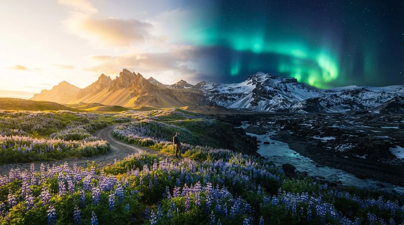 Iceland in Summer vs. Iceland in Winter: What Changes and What Stays the Same