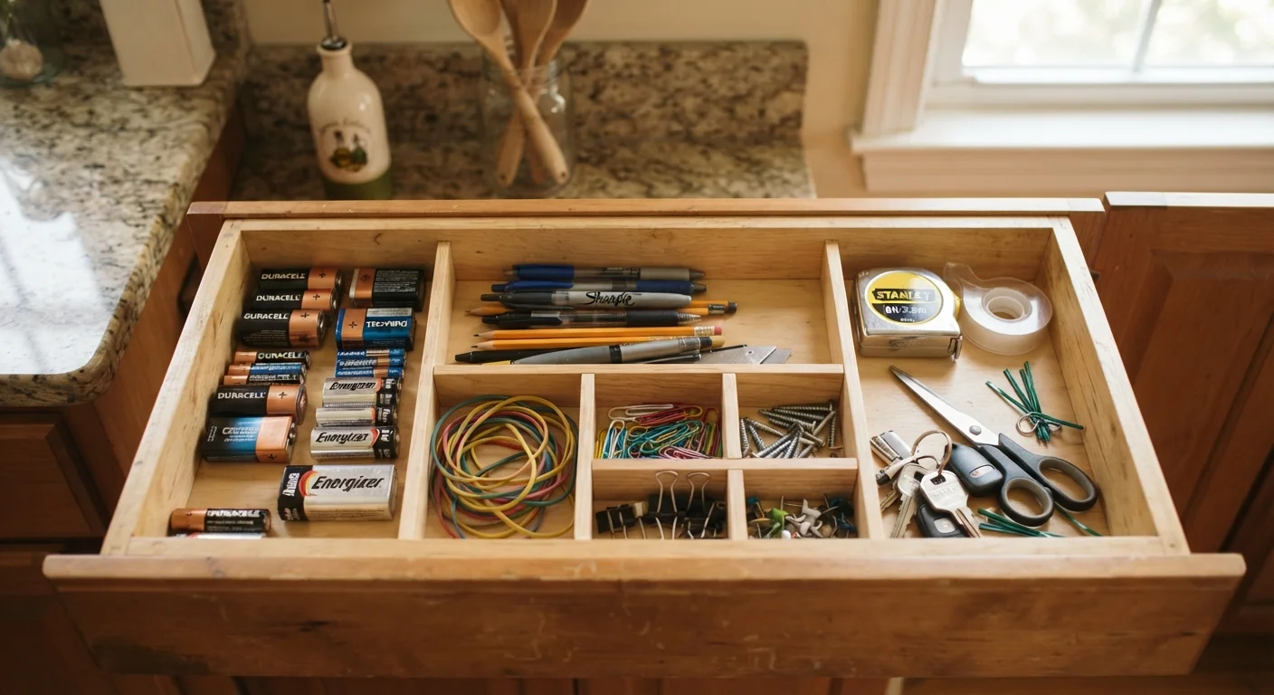 Junk Drawer, Reimagined: Turning Catch-All Spaces Into Functional Zones
