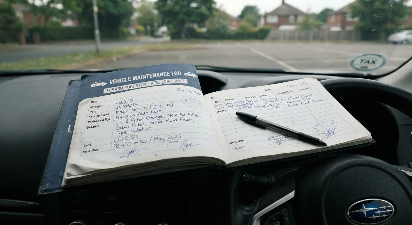 Keeping Records: Why a Vehicle Maintenance Log Pays Off
