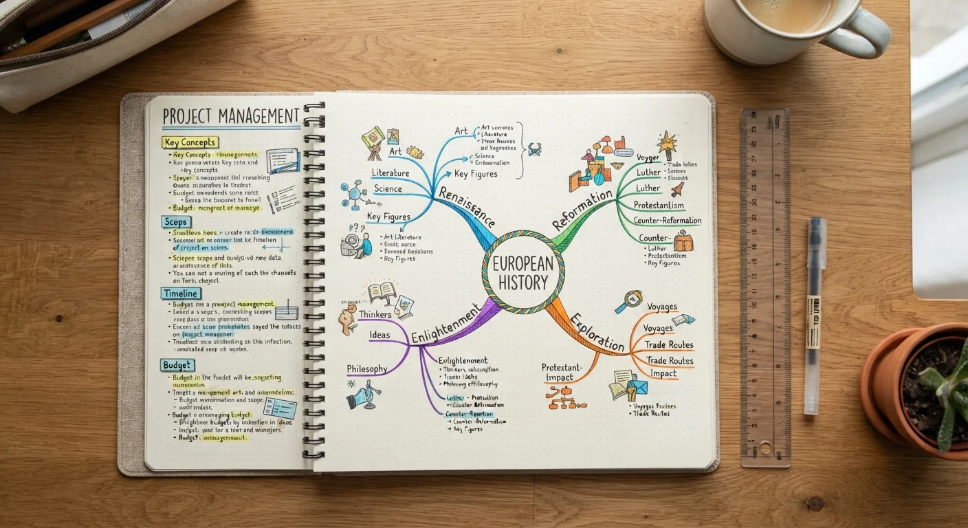 Note-Taking Systems Compared: Cornell, Outline, Mind Mapping, and More