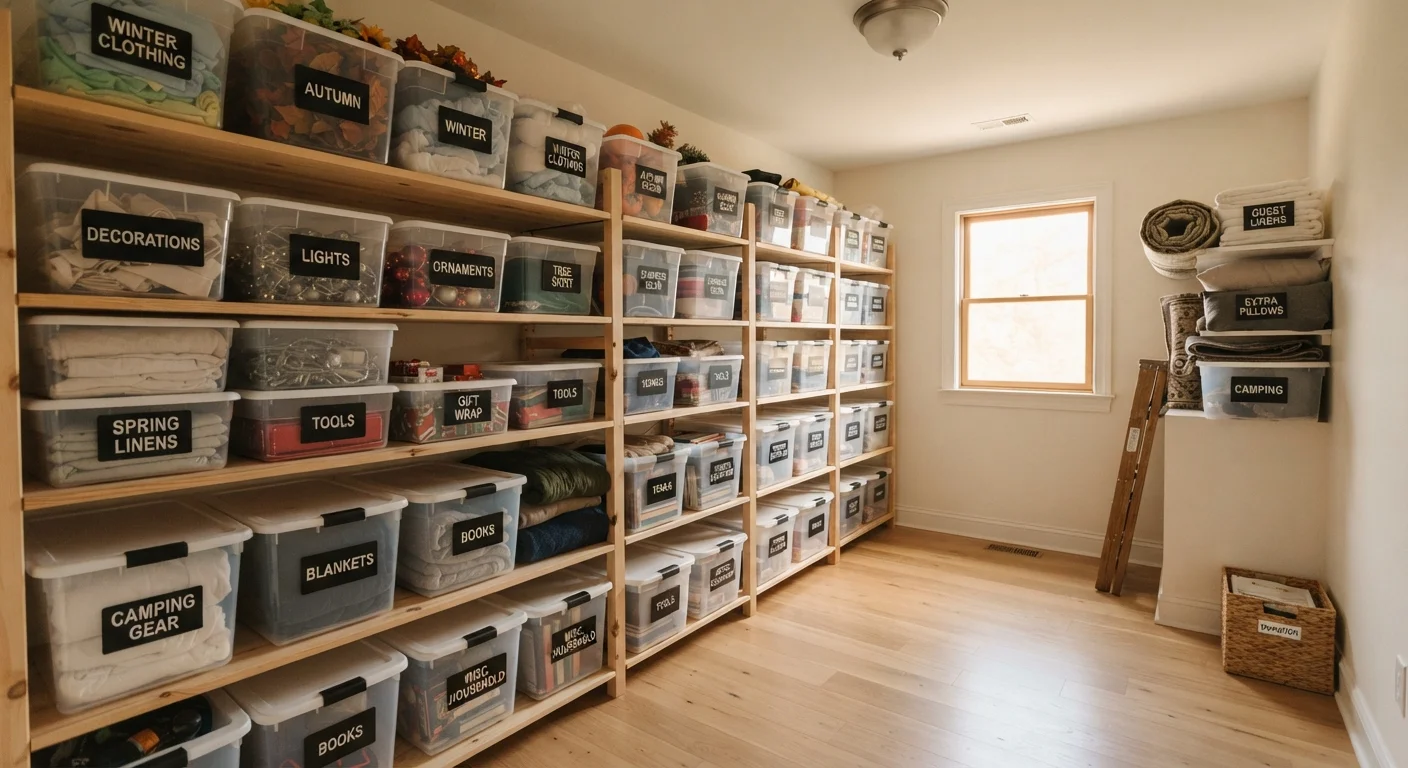 Seasonal Storage Rotation: What to Keep Accessible and What to Archive