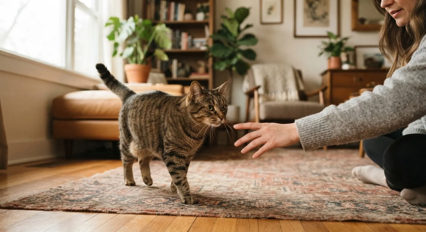 Teaching a Cat to Come When Called
